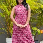 Dabu Print Aline Dress