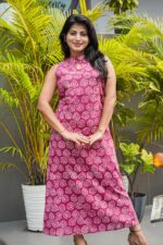 Dabu Print Aline Dress