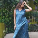 Pomegranate Handblock Dress