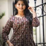 Ajrak short kurti
