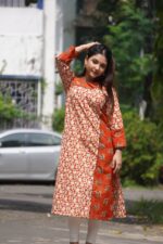 Bagru Handblock Kurti - Image 4