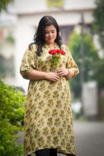 Modal Banaspati Handblock Kurti - Image 5