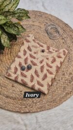 Gamthi Ajrakh Handblock Short Kurti - Image 12