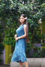 Pomegranate Handblock Dress - Image 2