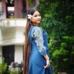 Bagru Handblock Scalup A line Dress
