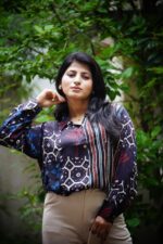 Modal Two print Bagru Handblock Shirt - Image 3