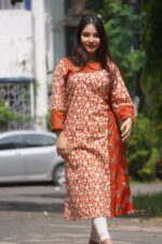 Bagru Handblock Kurti