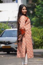 Bagru Handblock Kurti - Image 3