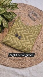 Gamthi Ajrakh Handblock Short Kurti - Image 10