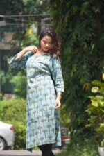 Bagru Handblock Kurti - Image 2