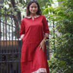 Cotton Kurti With Petter Collar