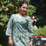Pomegranate Handblock Cotton Kurti