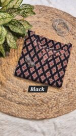 Gamthi Ajrakh Handblock Short Kurti - Image 8