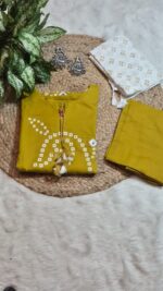 3 pc Set Cotton Mirror Work - Image 5