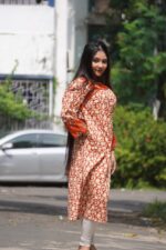 Bagru Handblock Kurti - Image 2