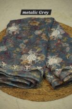 Degital Print Organza Saree - Image 13
