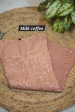 Chikankari Self modal Ombre design - Image 10