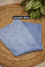Chikankari Self modal Ombre design - Image 7