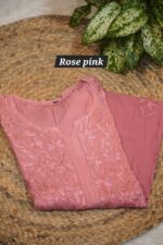 Chikankari Self modal Ombre design - Image 5