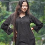 Self Rayon short Top