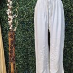 Scalap border 3D Rayon Palazzo