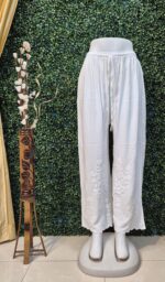 Scalap border 3D Rayon Palazzo