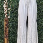 Kali Rayon chikankari plazzo 3d