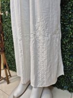 Kali Rayon chikankari plazzo  3d design 2 - Image 4