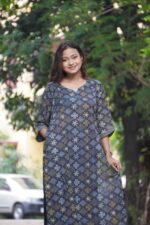 Bagru Handblock 2 pc set Barfi design