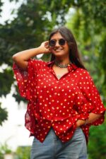 Bandhni Kaftan Shirt - Image 9