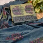 Unstitched pure cotton 3pc kurti set